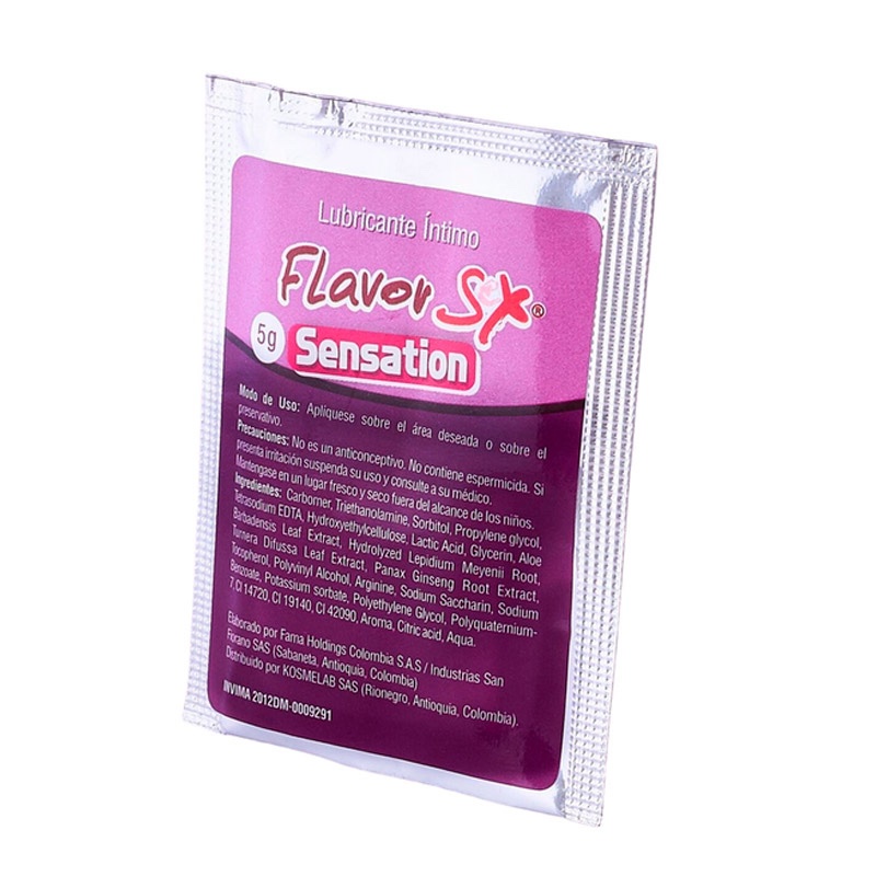 Multiorgasmo Sachet Flavor X5 Ml Eros Sex Shop