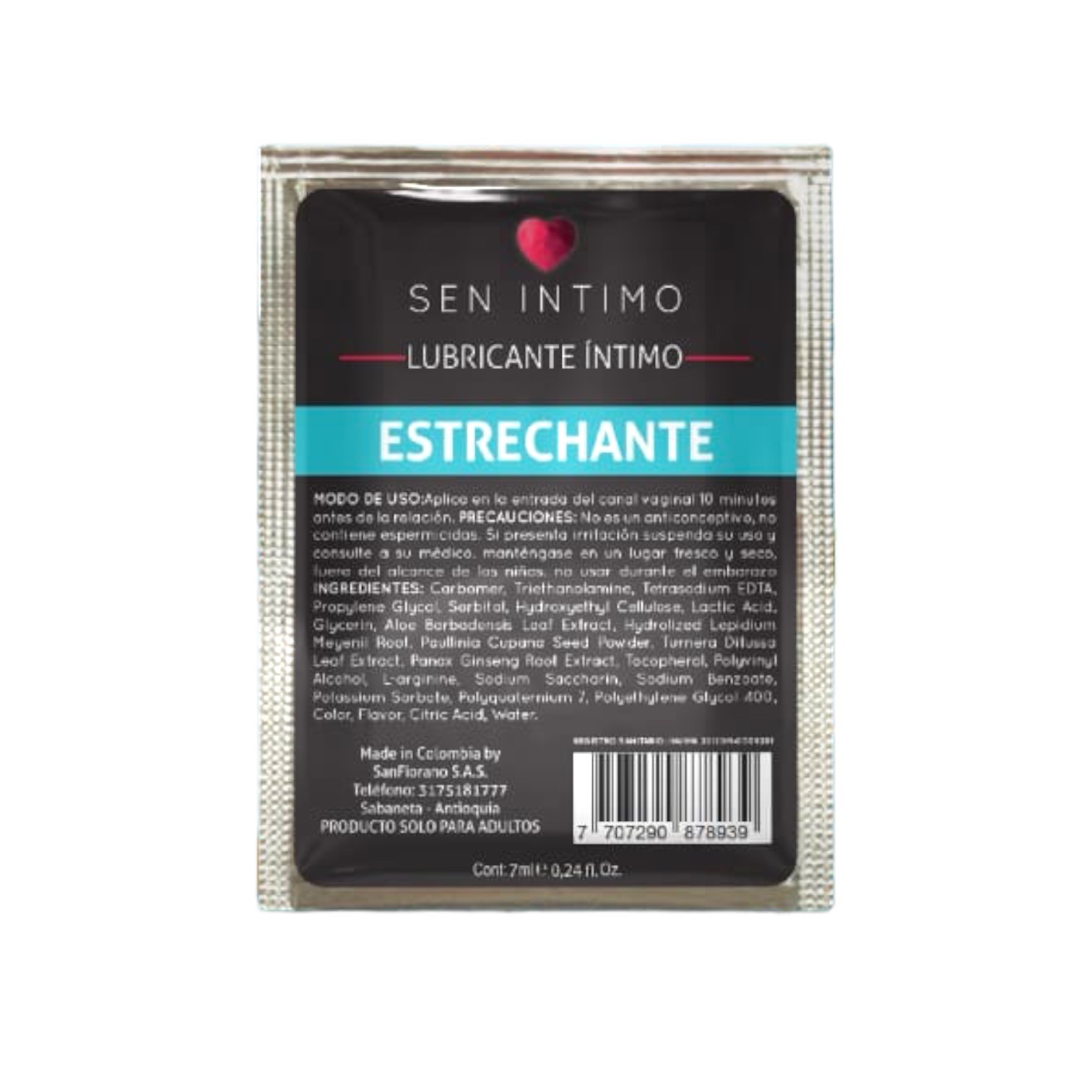 Sachets Estrechante Sens Ntimo Eros Sex Shop