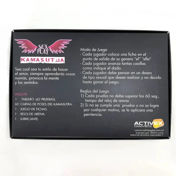 Juego Erotico Kamasutra