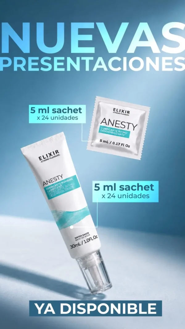 Lubricante Anal Elixir x30ml