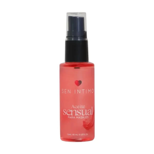 Aceite Sensual para Masajes Efecto Calor 45 ml - Sen Intimo
