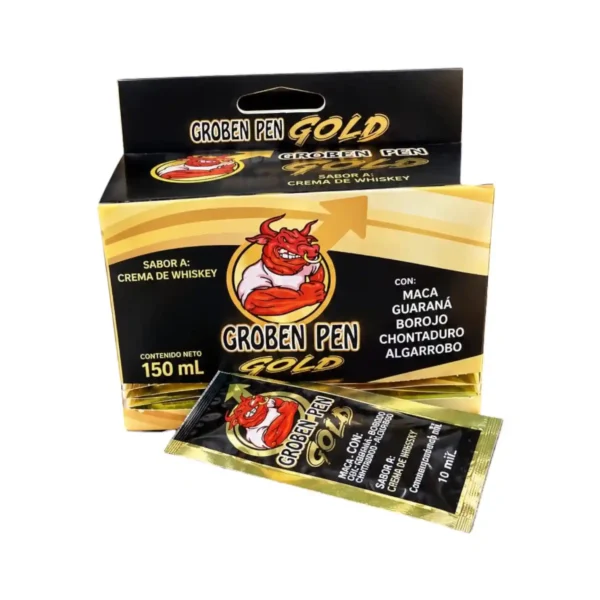 Sachet Potencializador Groben Gold x10 mL