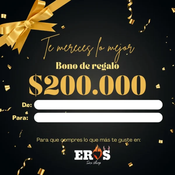 Bono de regalo 🎁