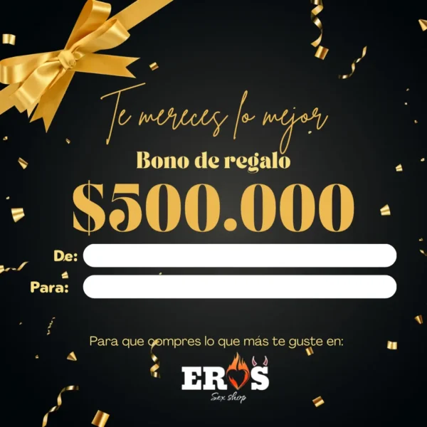 Bono de regalo 🎁