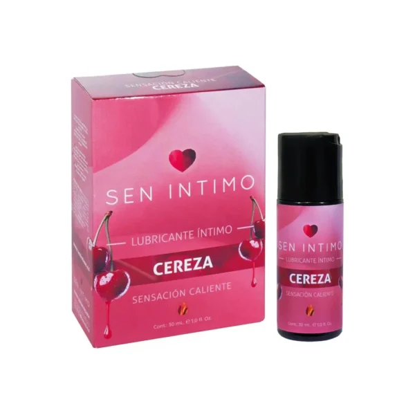 Lubricante Íntimo Caliente Cereza X 30 ml by Sen Íntimo